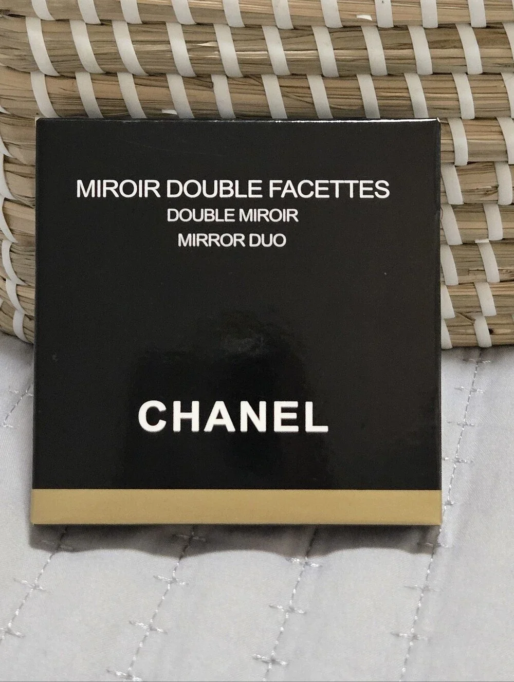 SOLD CHANEL Miroir Double Facettes Mirror